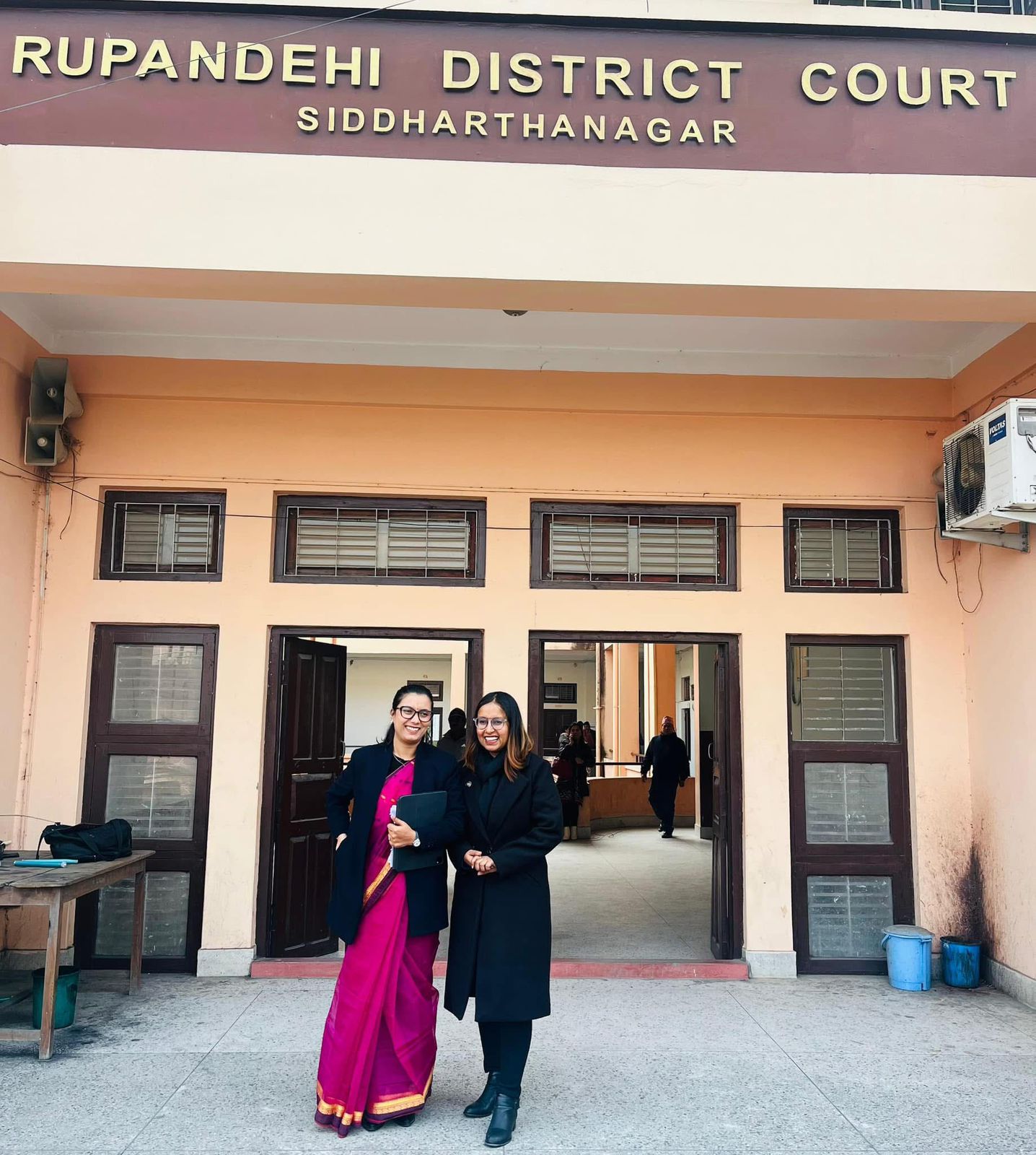 Another professional look of Advocate Suraksha Acharya.