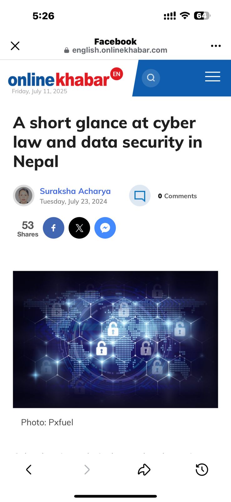 Another professional look of Advocate Suraksha Acharya.